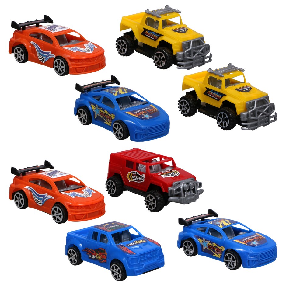 Bulk Turbo Wheels PullBack Race Cars, 2ct. Packs Dollar Tree