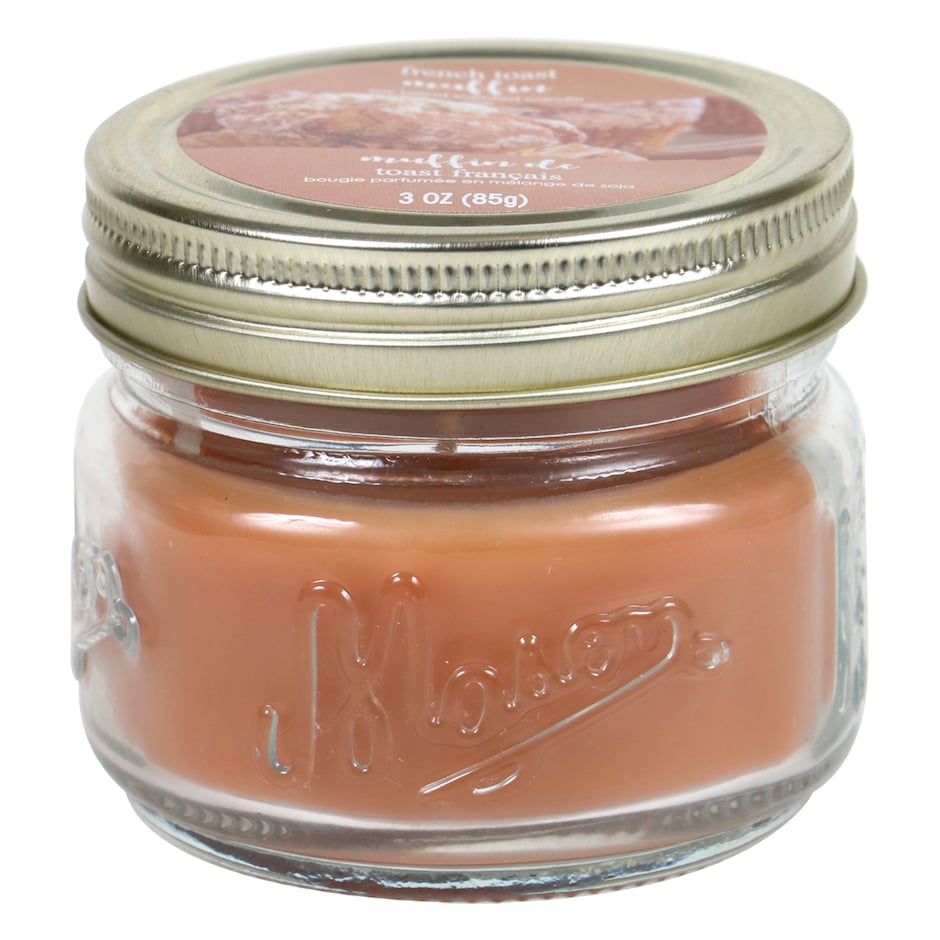 French Toast Candle, 3-oz. Mason Jar