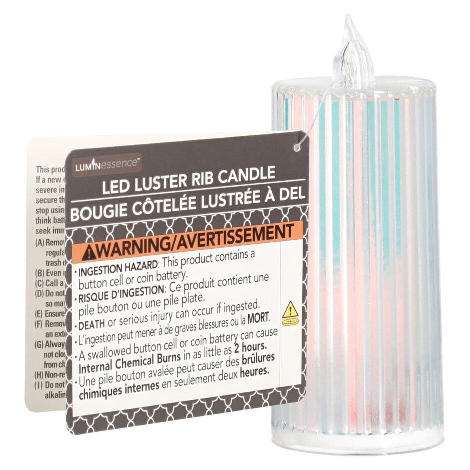 Vela LED Costilla Brillante Luminessence - Pa Que Tu Casa Brille 6