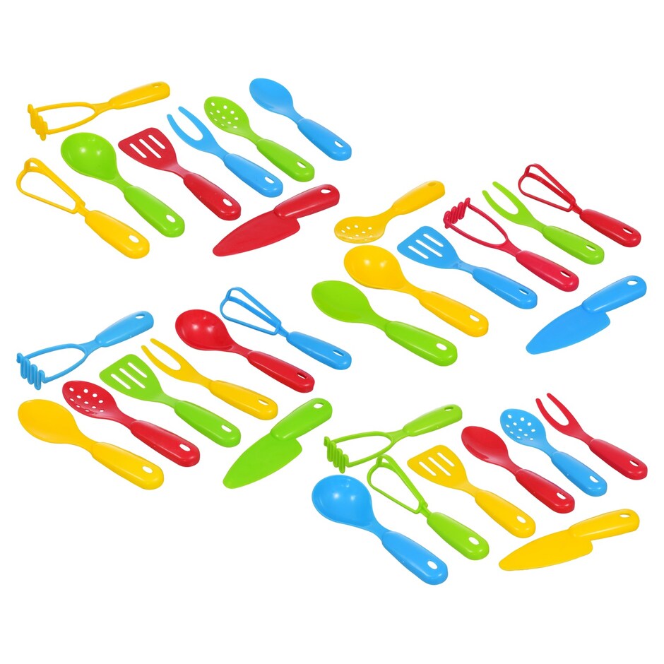 Juego de Utensilios de Cocina Plasticos para Ninos, 8 Piezas 6
