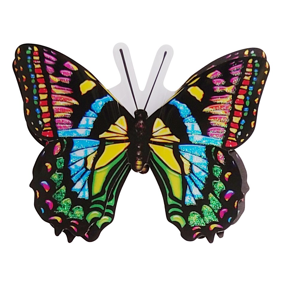 Pegatinas de Mariposas 3D con Brillo para Decorar - Paquete de 4 6