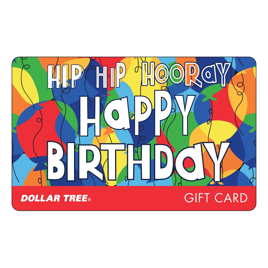 Hip Hip Hooray "Happy Birthday" Gift Card