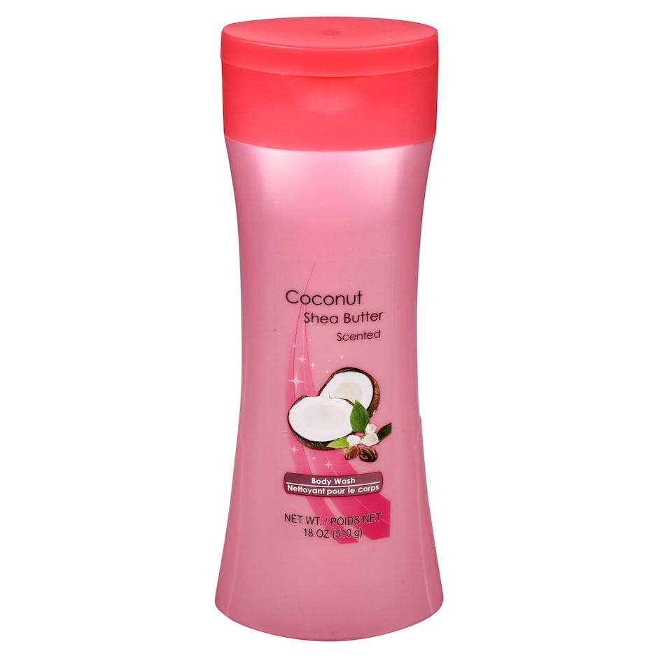 Bulk Coconut and Shea Butter Scented Body Wash, 18 oz. Dollar Tree