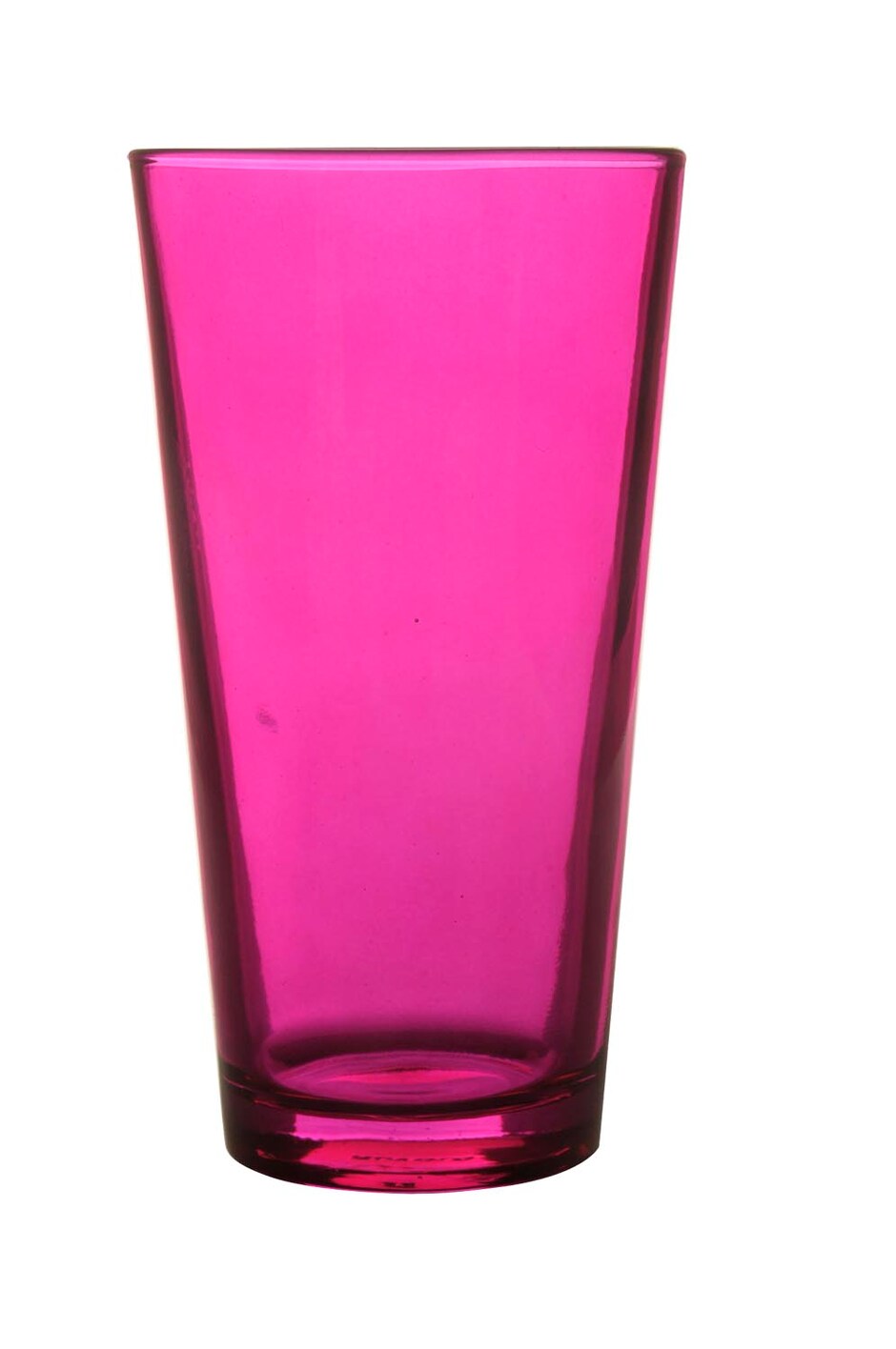 318897Cameo Full Spray Fuchsia Pub Glasses, 14oz.