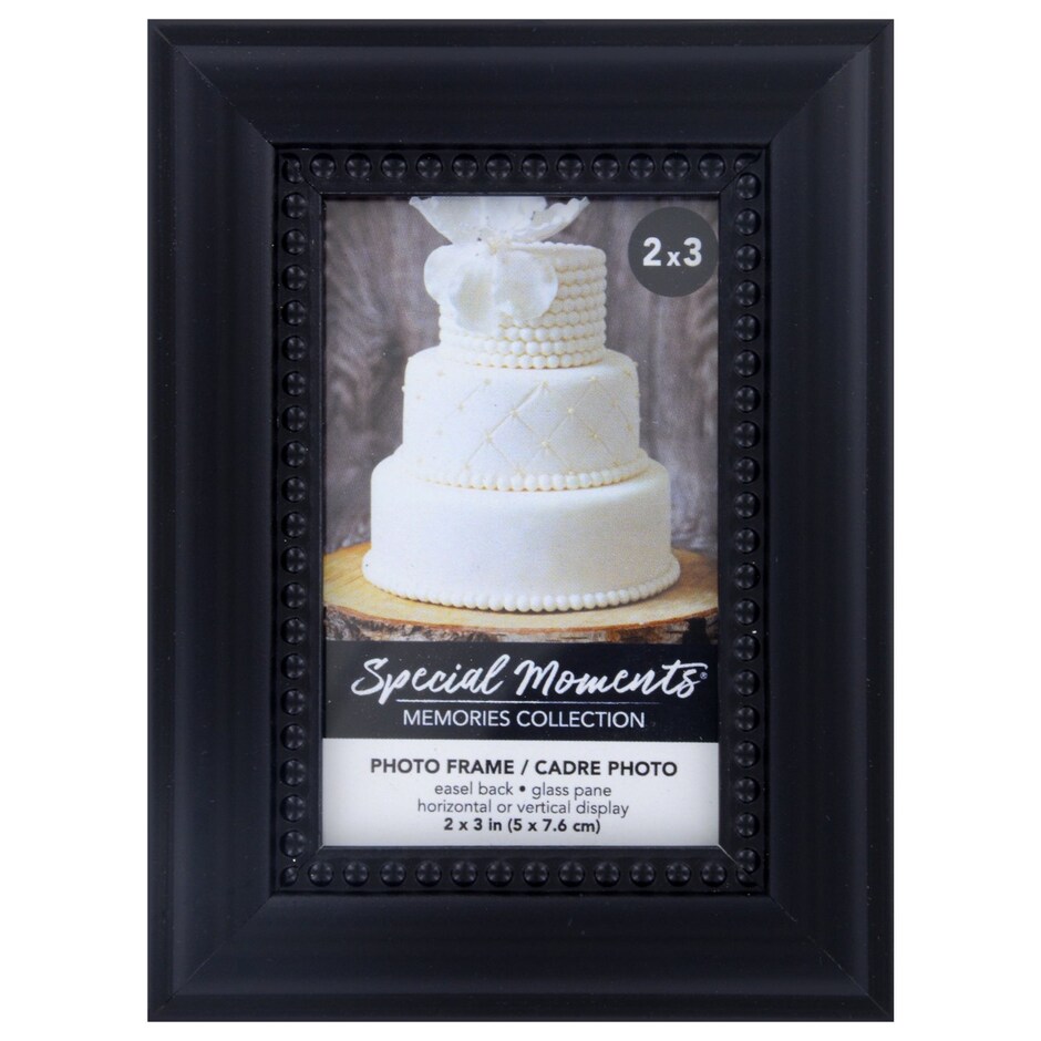 Bulk Special Moments Black Picture Frames, 2x3 in. Dollar Tree