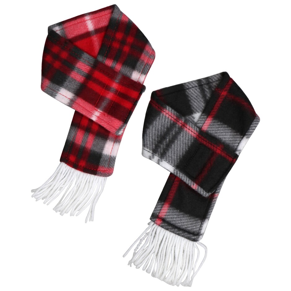 Greenbrier Kennel Club Fleece Pet Scarves, 19x2.6 in. Dollar Tree