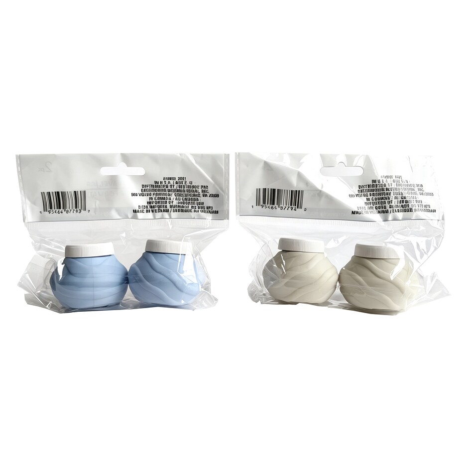 Potecitos de Silicon Pa Viaje Colores Surtidos Pack de 2 5