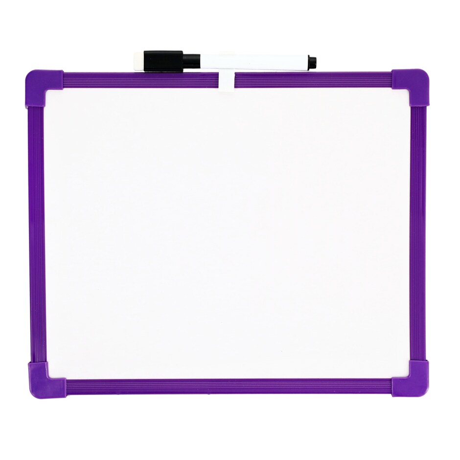 Pizarra Borrable Jot con Marcador y Bordes Coloridos - 10x8 pulg 6