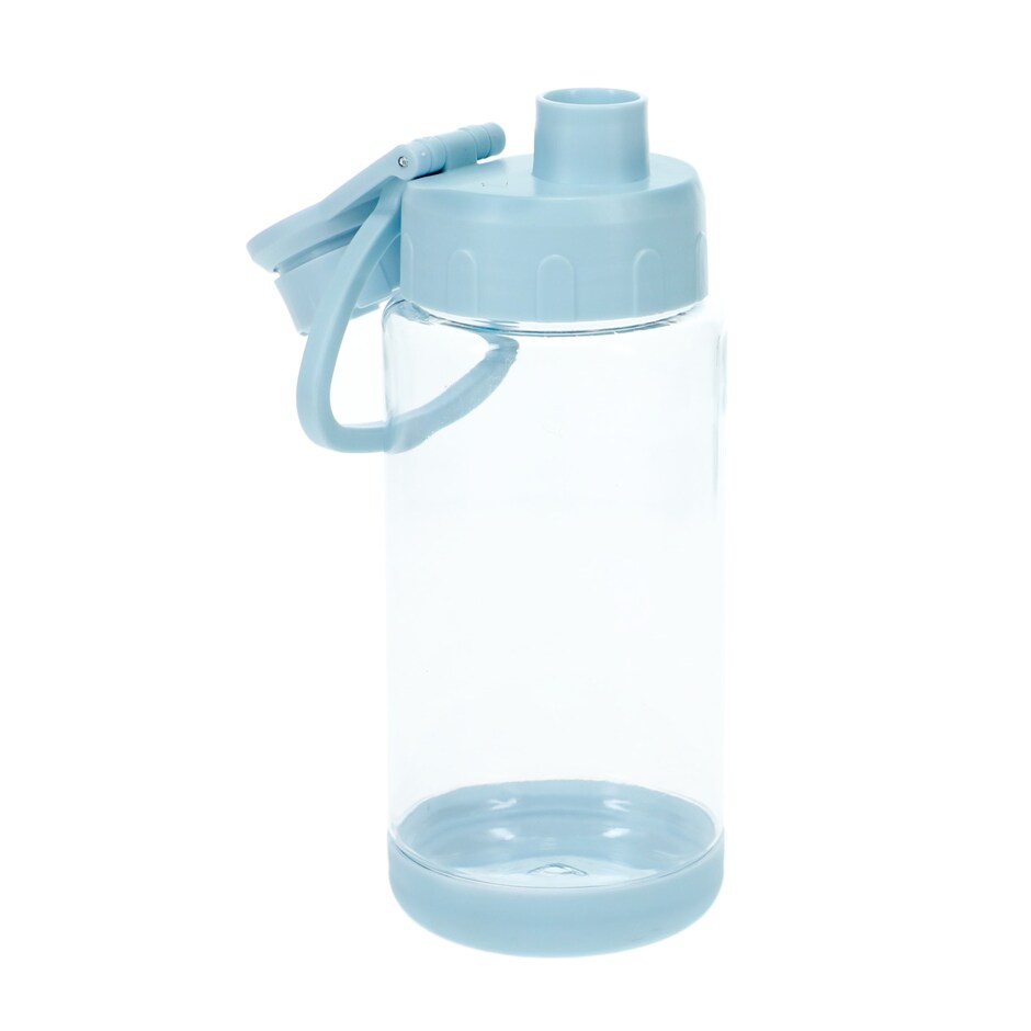 Botella de Agua Plastica con Asa, Colores Surtidos 6