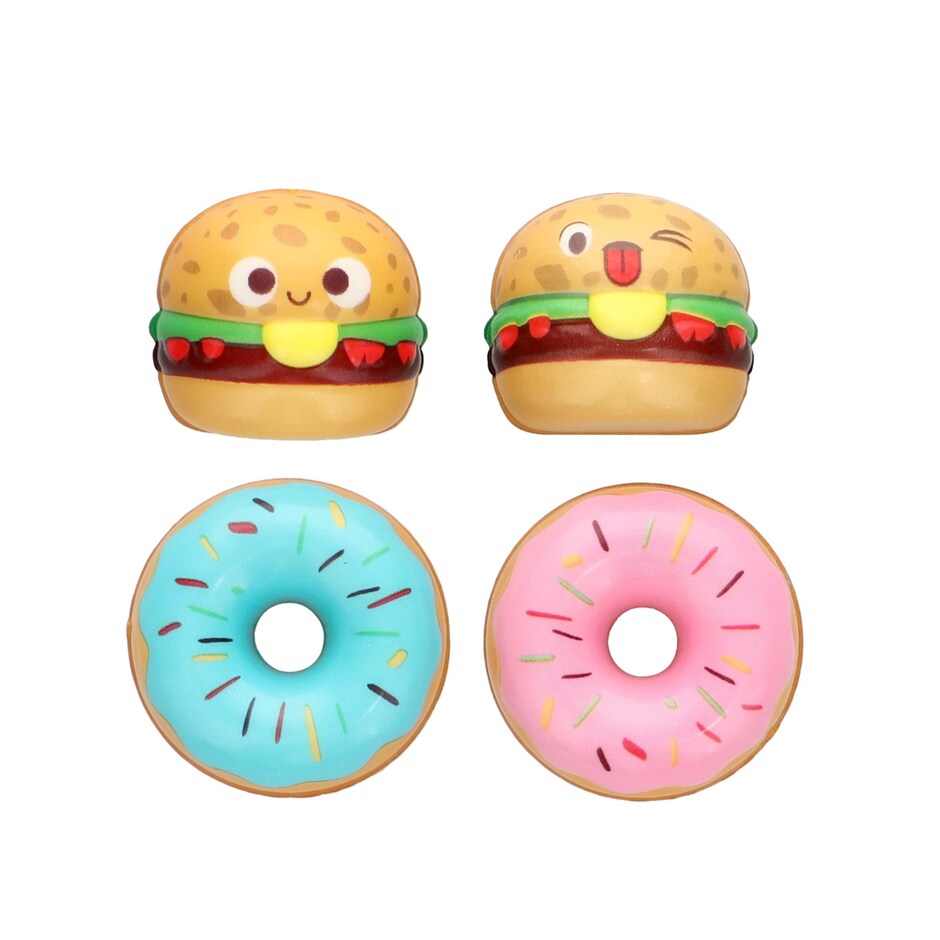 Recuerditos de Fiesta Tematica Comida 4-pk Variados 5