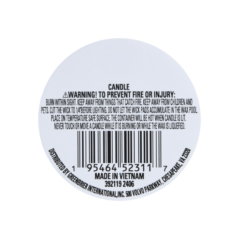 Vela Vainilla Cashmere Jarra Alta Aroma Suave y Relajante 4