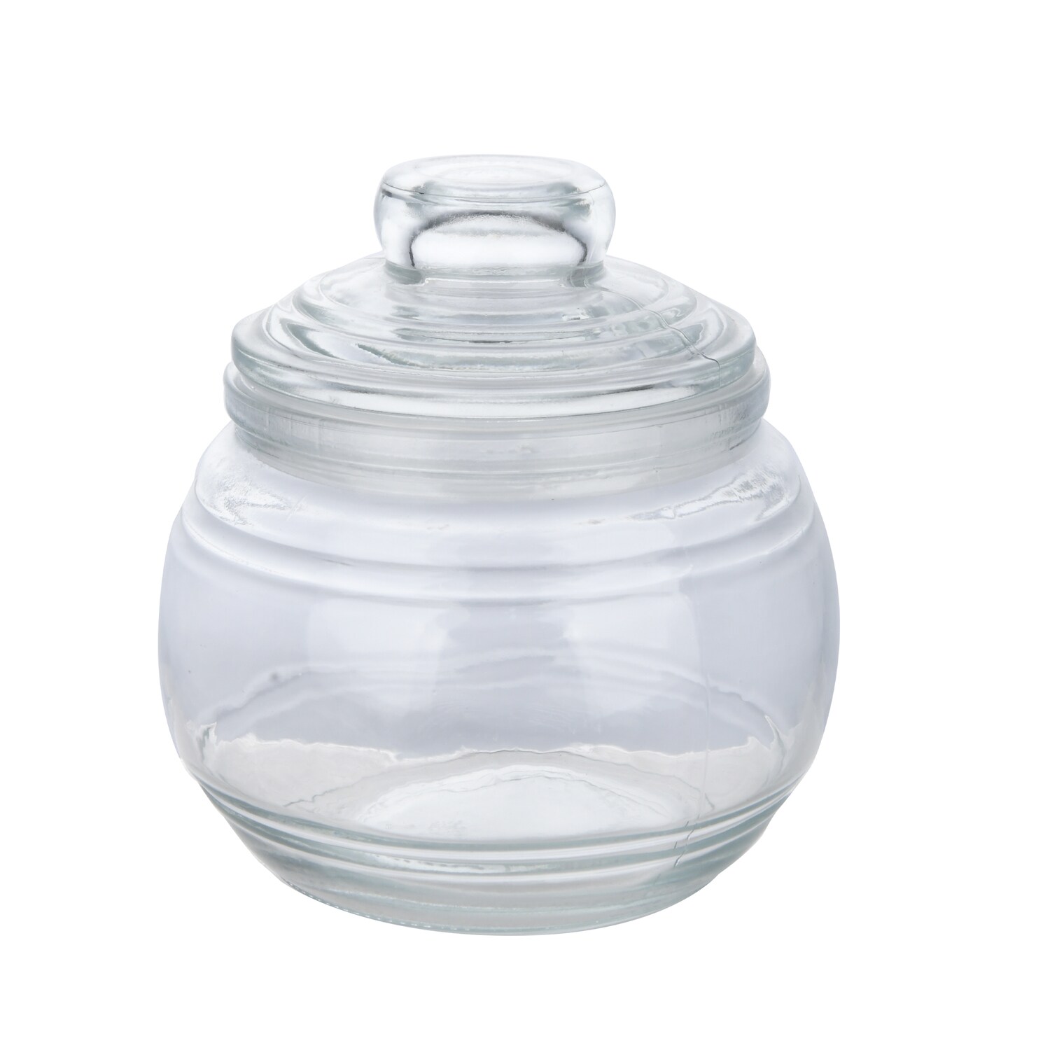 Round Glass Jars with Lids — coming to Dollar Tree Sep 18, 2026