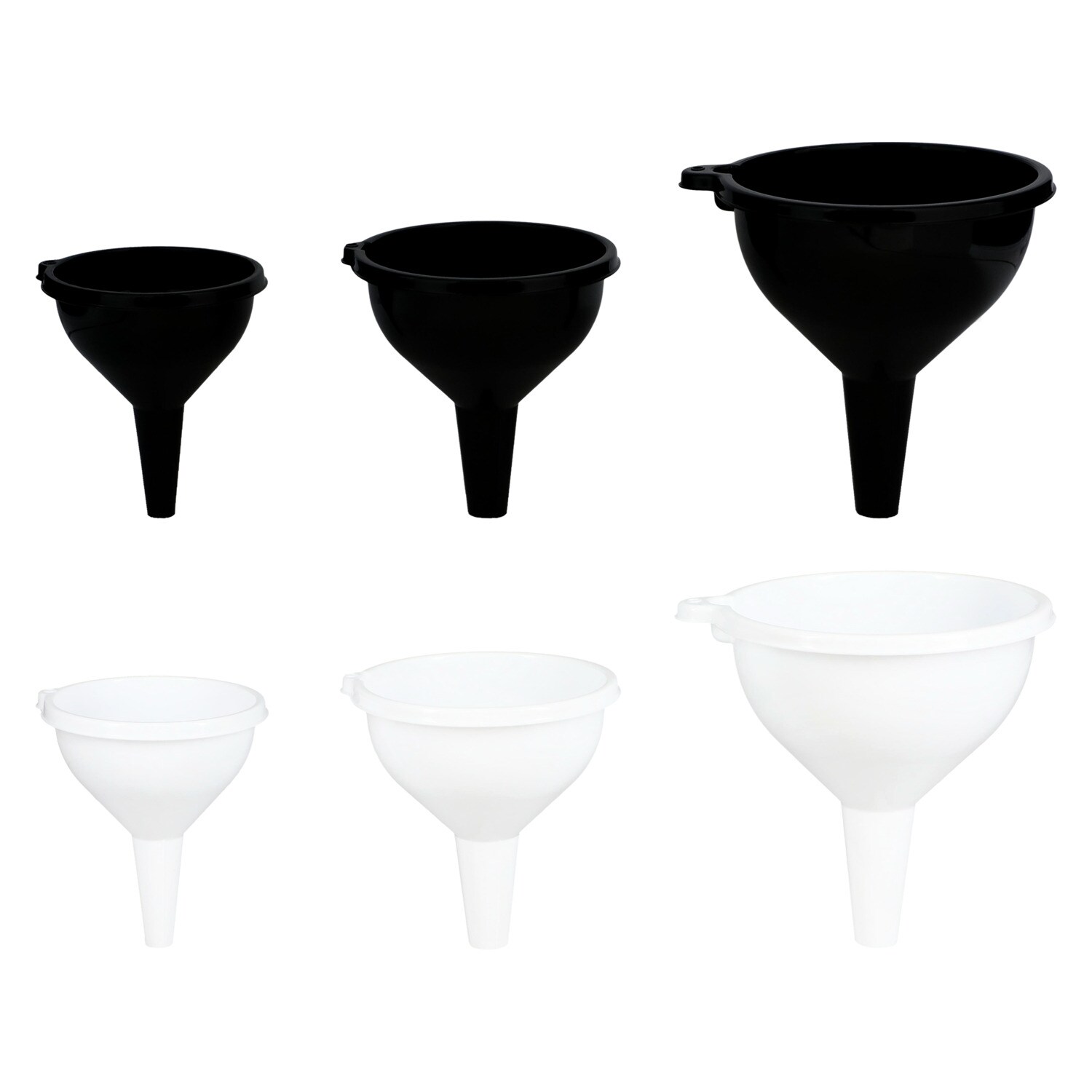 Plastic Funnels, 3-pc. Sets — coming to Dollar Tree Aug 26, 2026