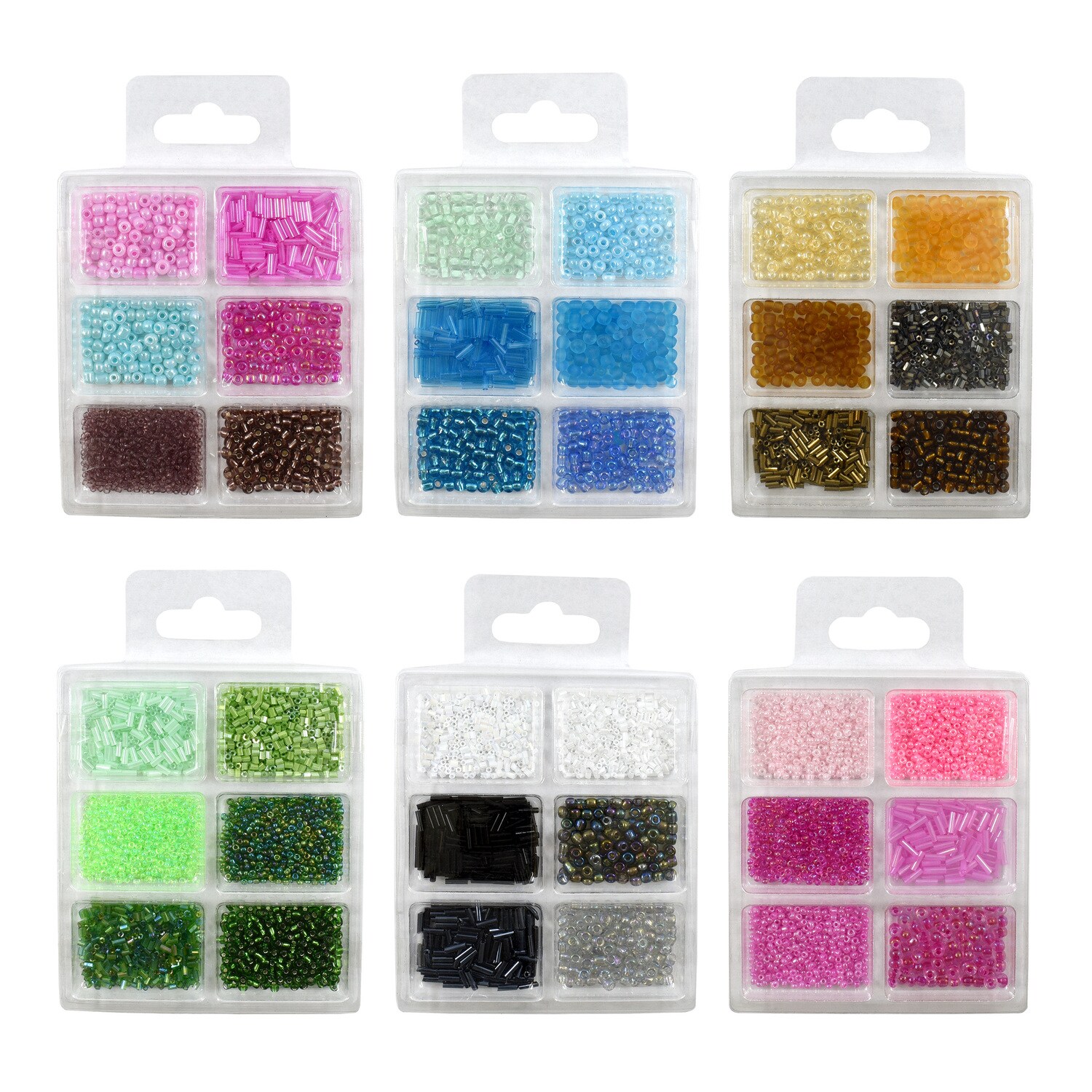 Crafters Square Glass Bead Sets, 32 g. — coming to Dollar Tree Oct 10, 2026