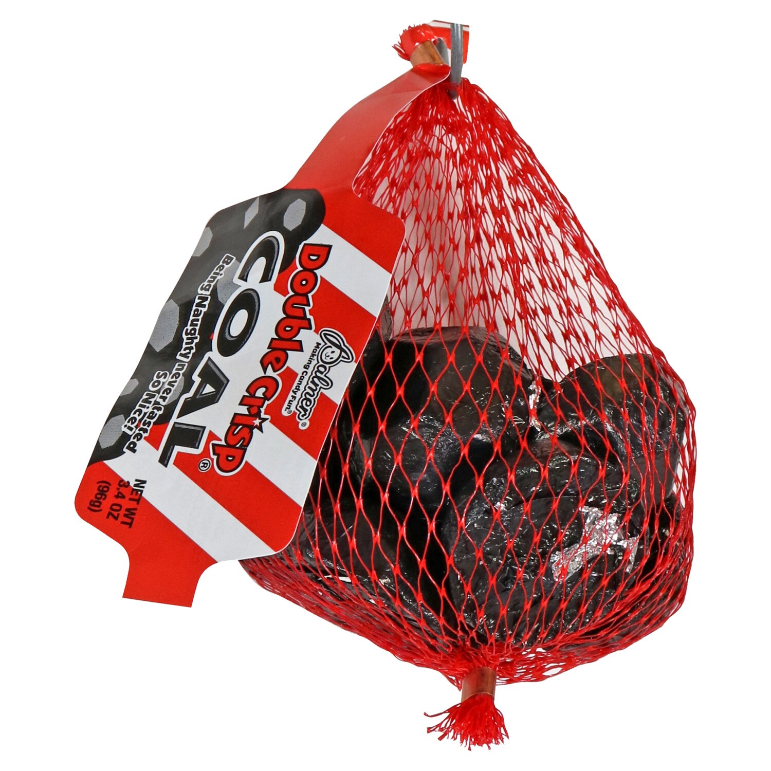 Palmer Double Crisp Chocolaty Coal, 3.4 oz. Packs — coming to Dollar Tree Sep 27, 2026