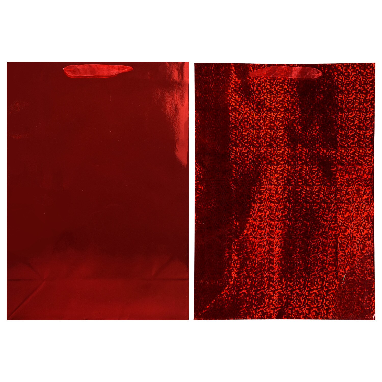 Voila Large Red Gift Bags, 13x5x18 in. — coming to Dollar Tree Oct 28, 2026