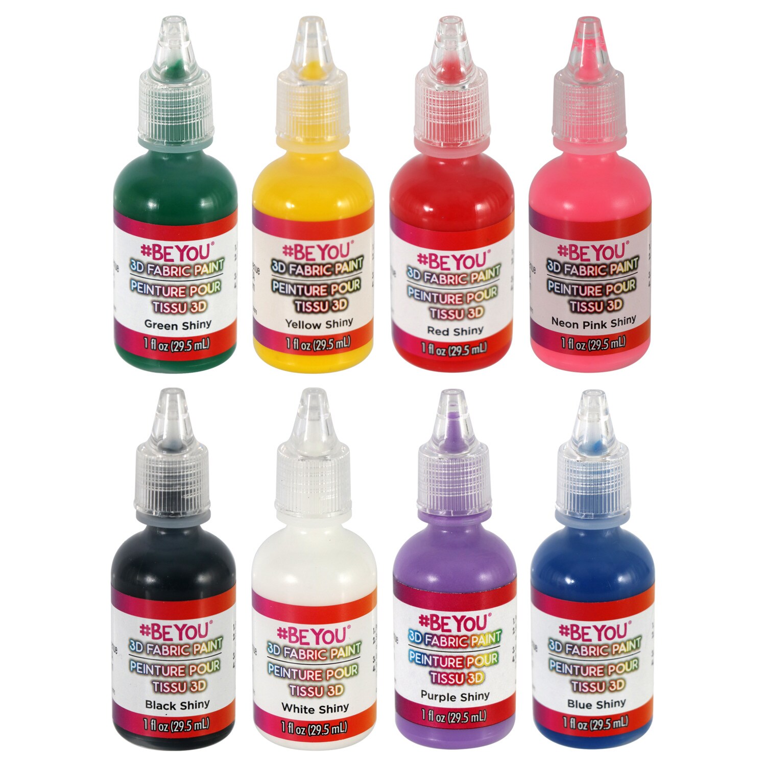 #Be You 3D Fabric Paint, 1 fl. oz Bottles — coming to Dollar Tree Oct 16, 2026