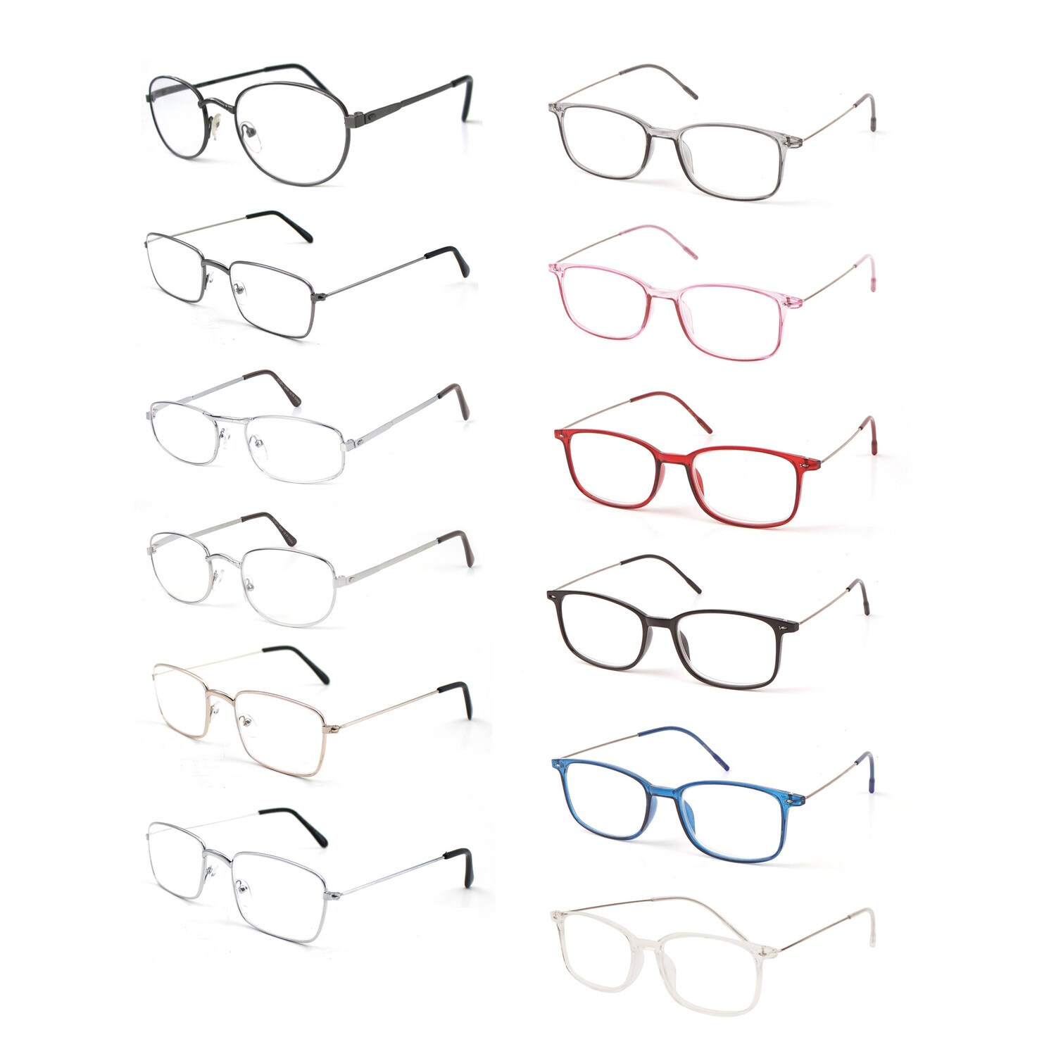 Wire-Rimmed 1.75 Diopter Reading Glasses, Assorted Styles. — coming to Dollar Tree Nov 3, 2026