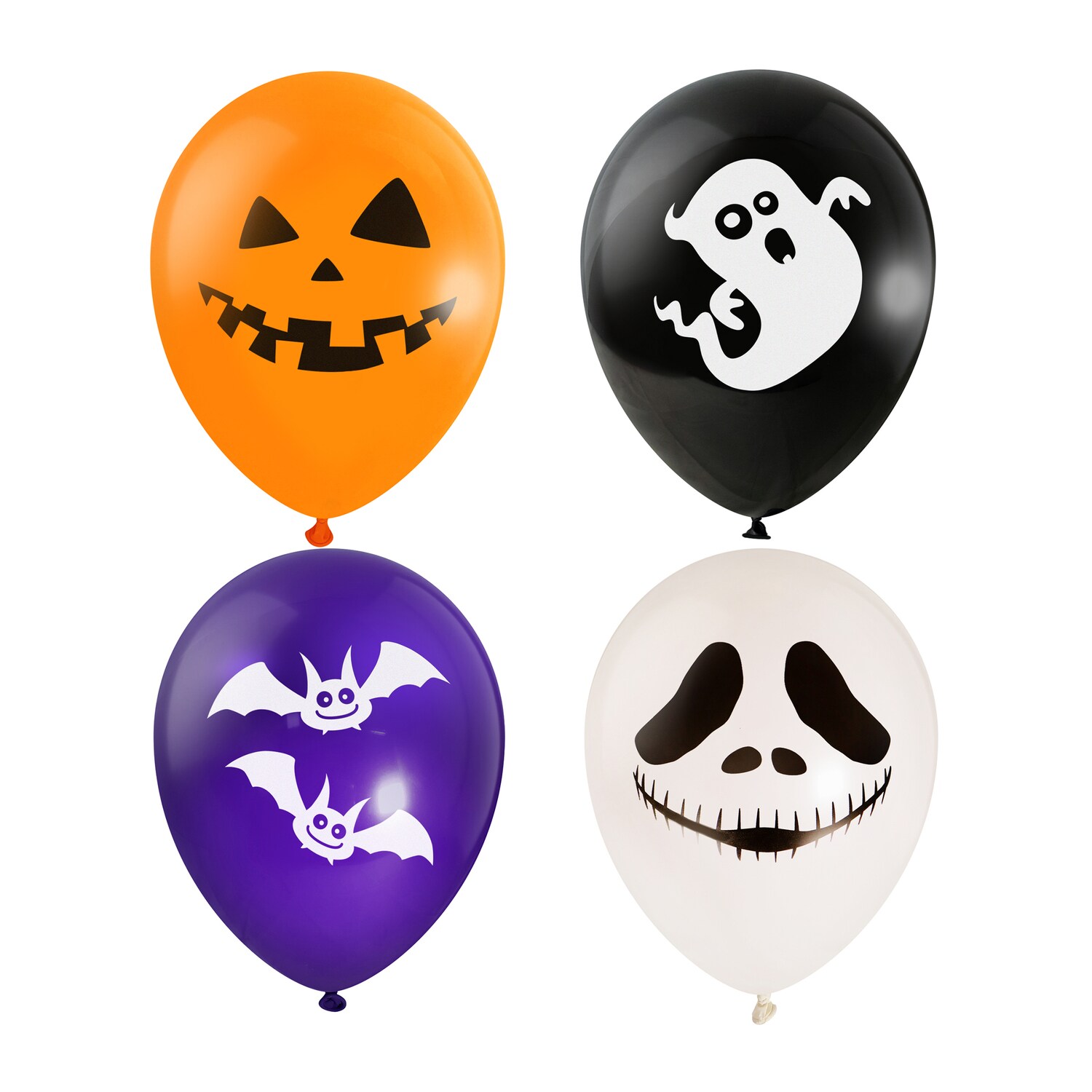 Halloween-themed Latex Balloon, Assorted Designs, 12-pc Pack — coming to Dollar Tree Aug 28, 2026
