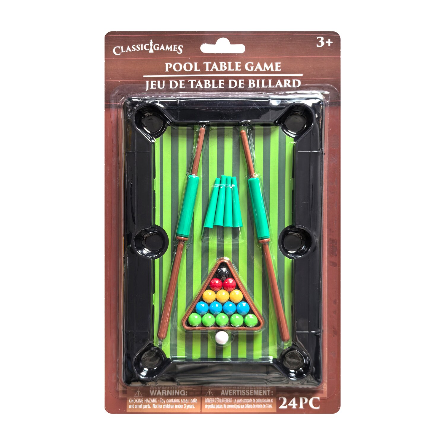 Pocket Pool Table Games, 8.5x5.75 in. — coming to Dollar Tree Aug 21, 2026