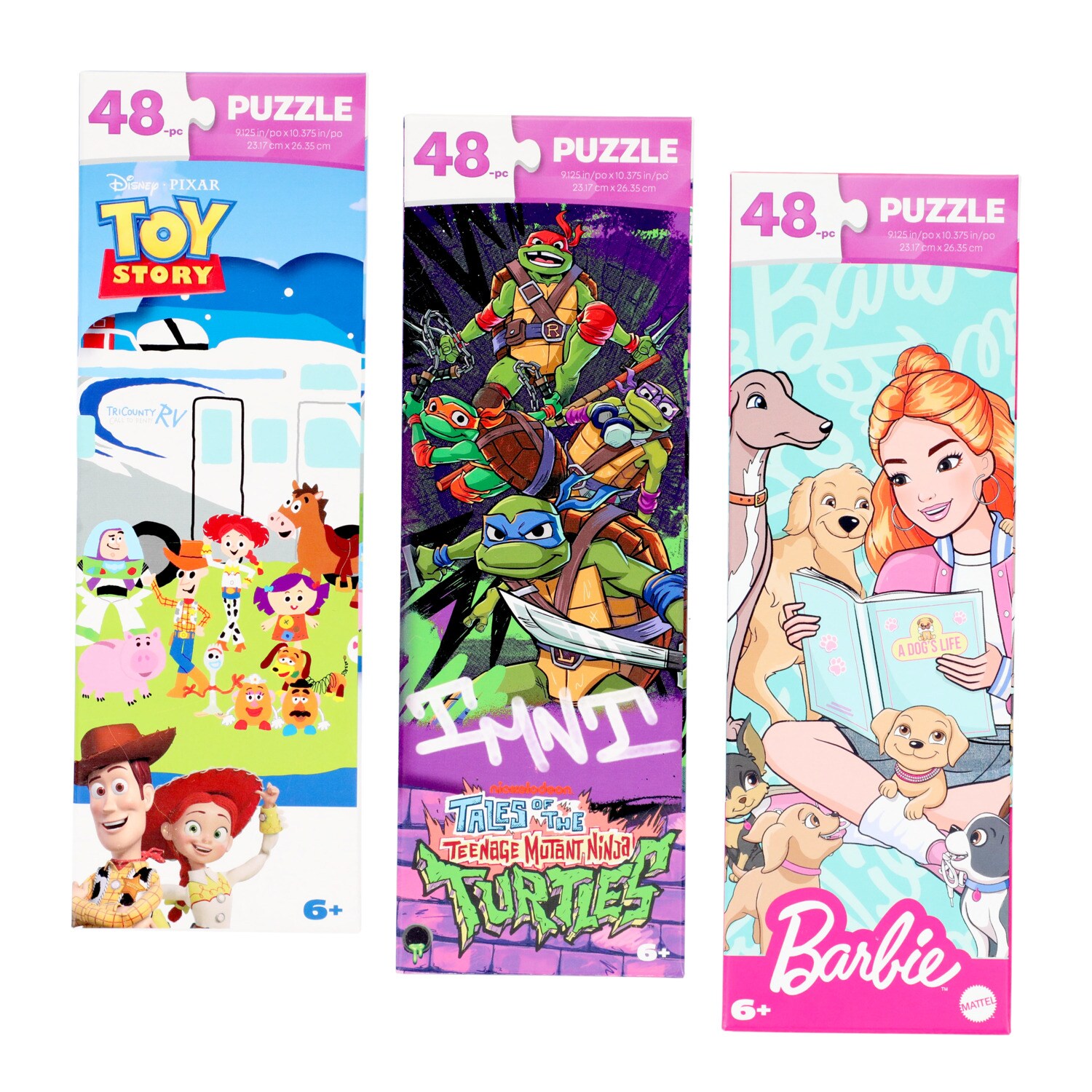 Licensed Character Kid's Puzzles, 48-ct. Boxes — coming to Dollar Tree Sep 10, 2026