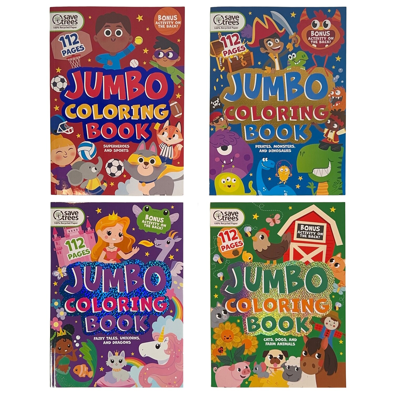 Kids Laser Coloring Books, 112 Pages — coming to Dollar Tree Oct 20, 2026