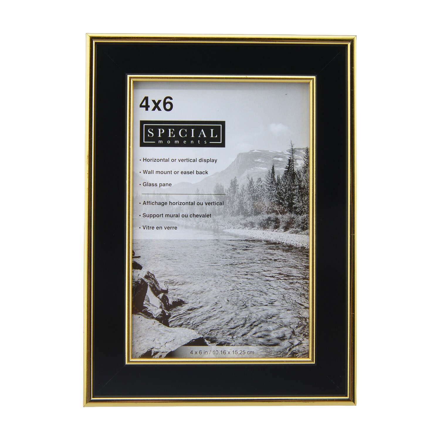 Special Moments 4x6 Gold Trim Black Photo Frame, 1-ct. — coming to Dollar Tree Sep 18, 2026
