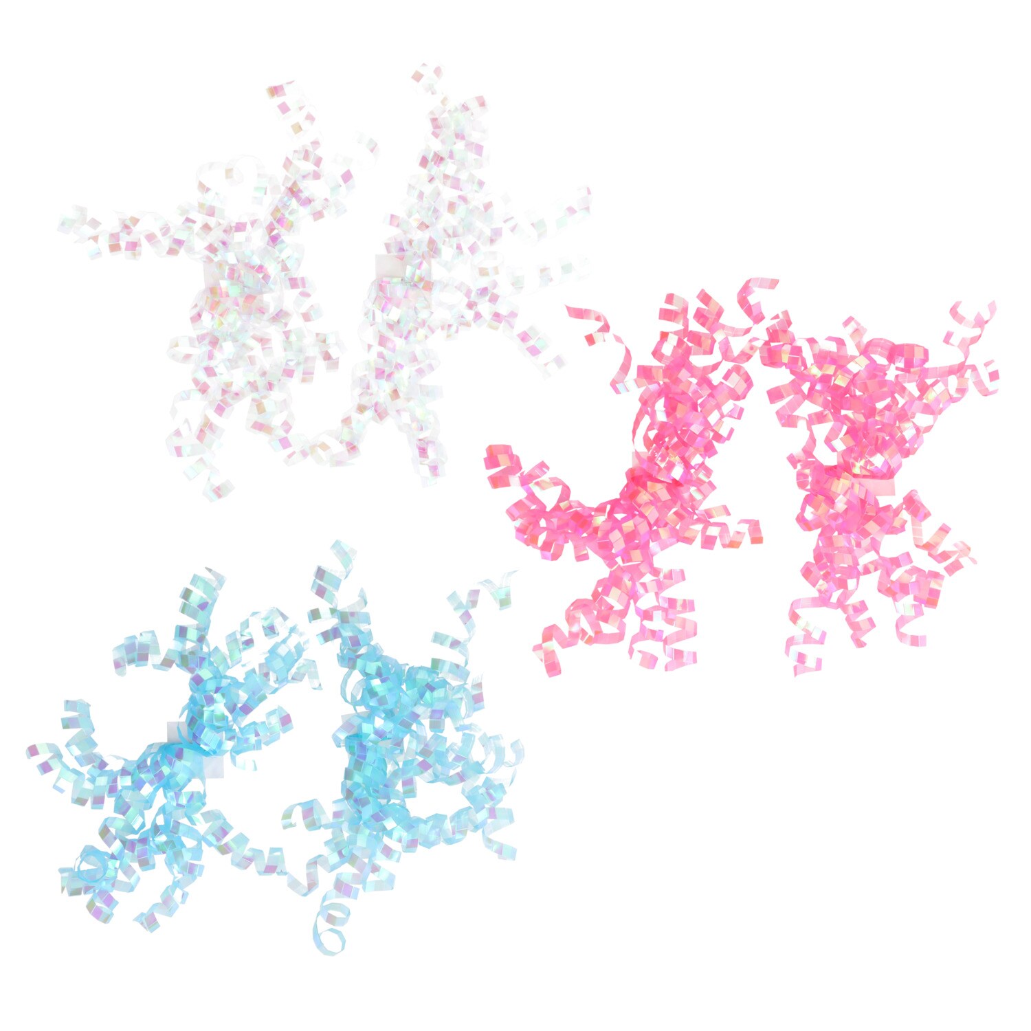Voila Neon Curly Bows, 2-ct. — coming to Dollar Tree Nov 20, 2026