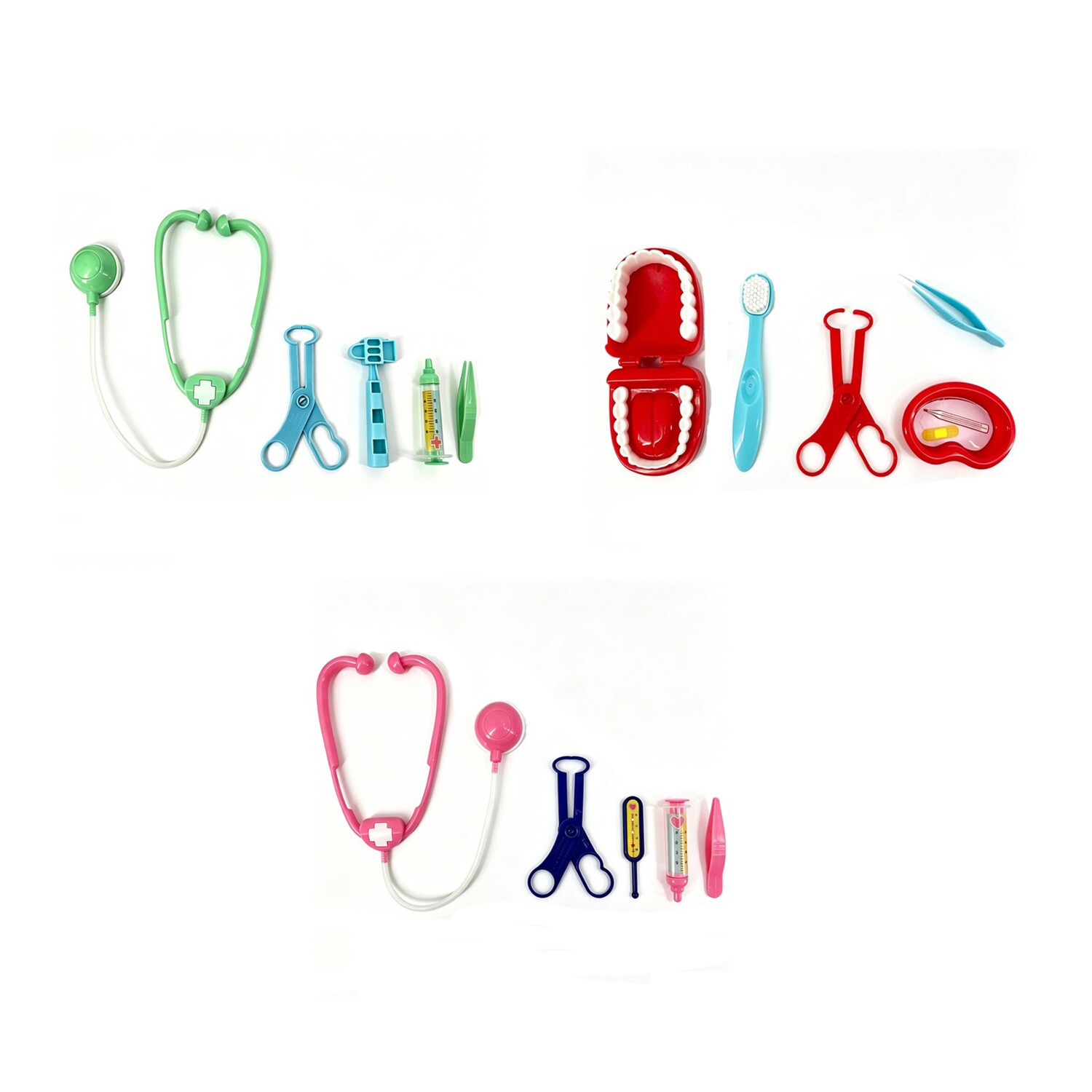Doctor and Dentist Playsets, 5 pc. Packs — coming to Dollar Tree Oct 2, 2026