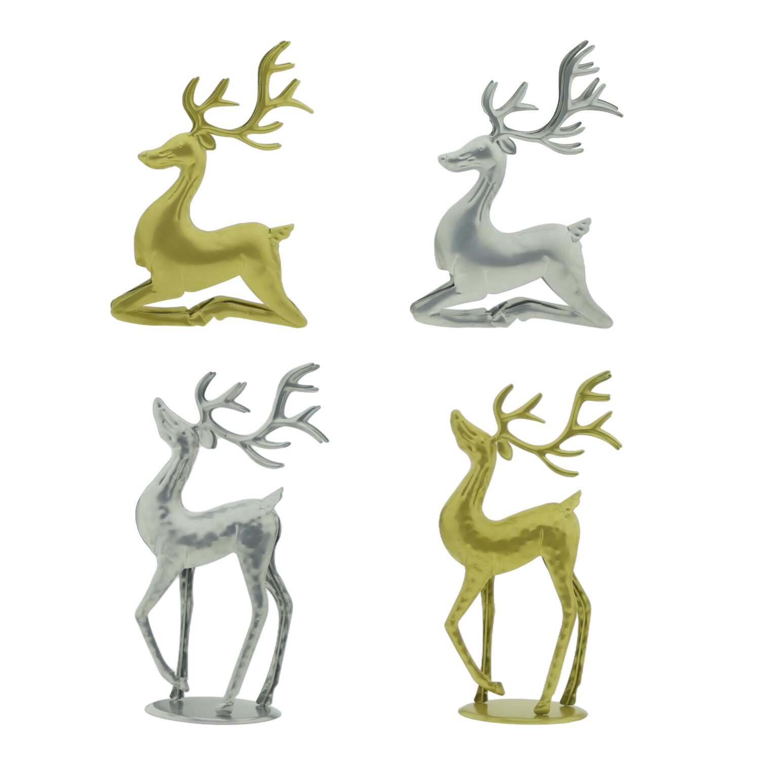 Metal Reindeer Decor, Assorted Colors — coming to Dollar Tree Aug 26, 2026