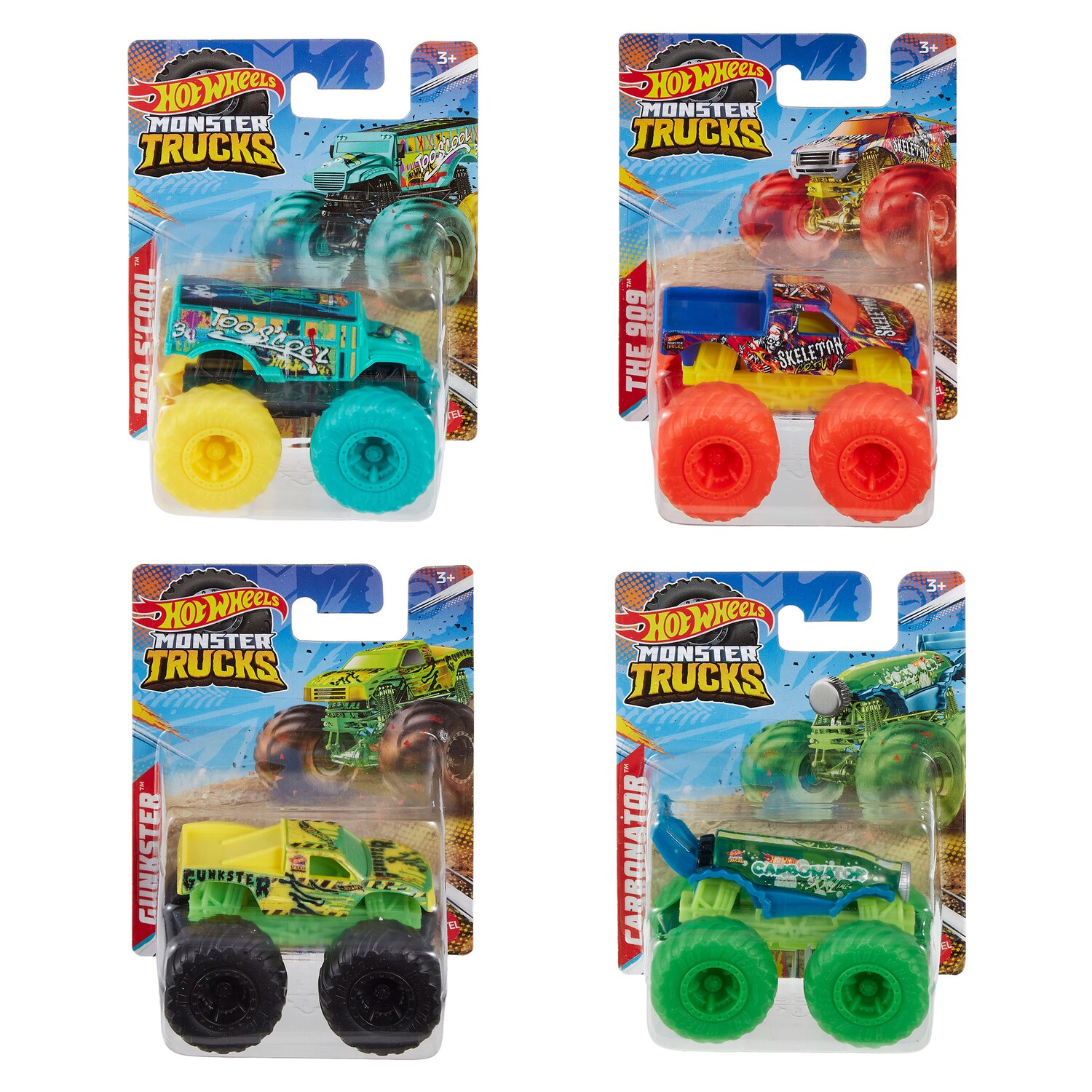 Hot Wheels Die-Cast Monster Truck, Assorted Styles, 1-ct. — coming to Dollar Tree Oct 28, 2026