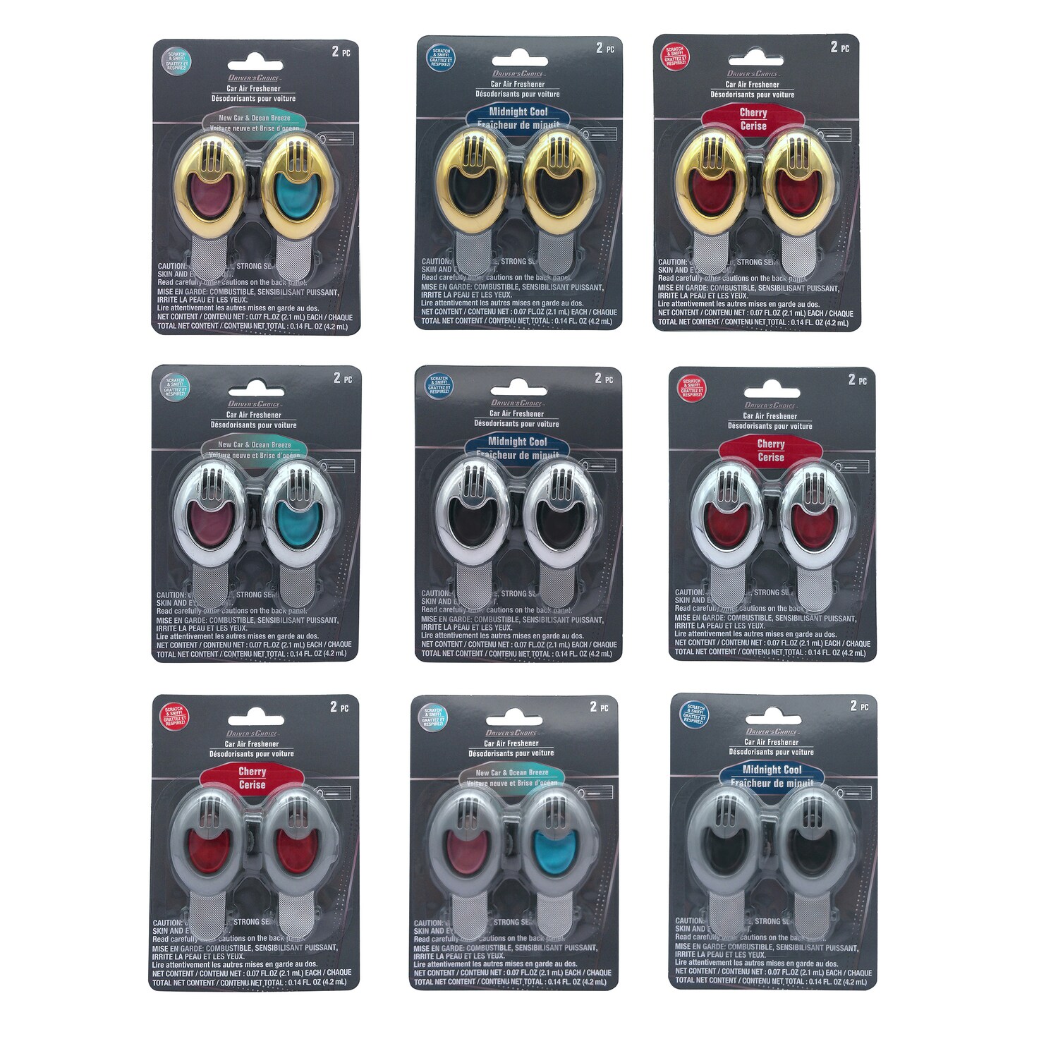 Driver's Choice Car Air Freshener, Assorted Scents, 2-pc Pack. — coming to Dollar Tree Nov 20, 2026