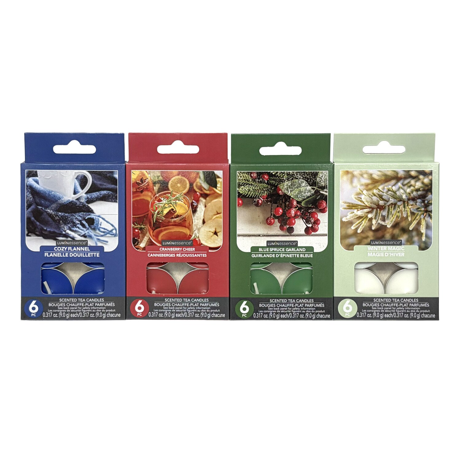 Luminessence Scented Tea Candle, Assorted scents, 6-pc Pack — coming to Dollar Tree Sep 24, 2026
