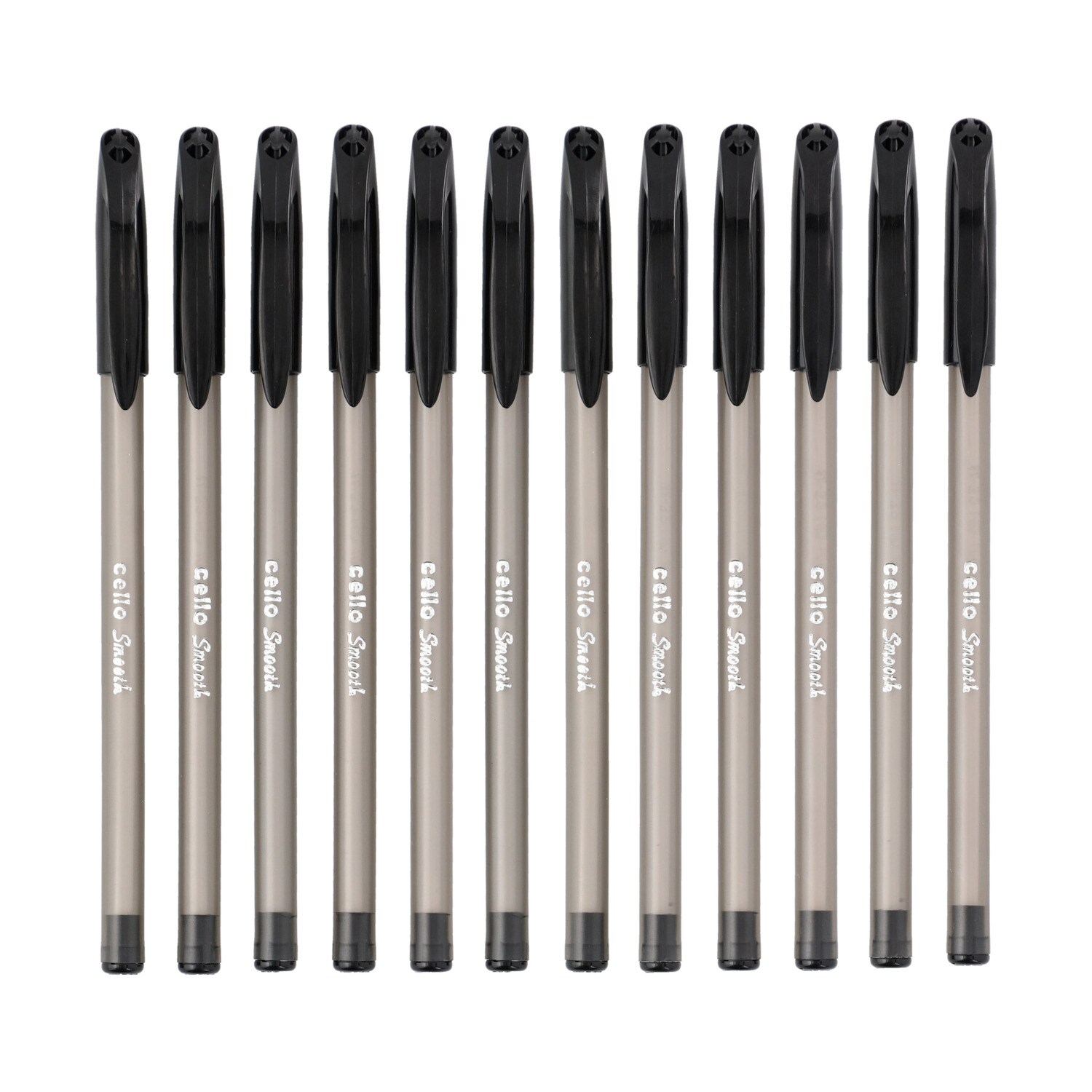 Cello Smooth Black Pen, 12-pc Pack — coming to Dollar Tree Sep 12, 2026