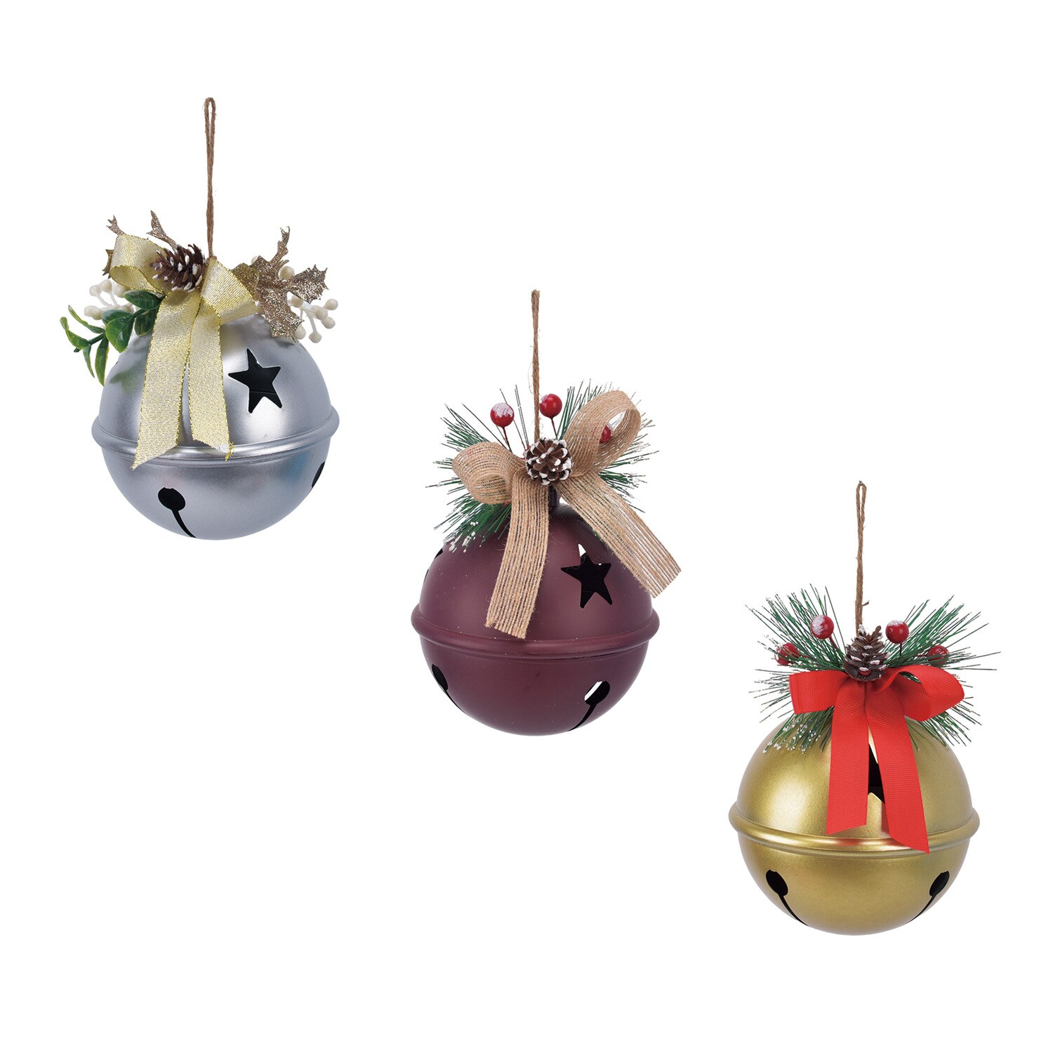 Christmas Bell Ornament, Assorted Colors. — coming to Dollar Tree Sep 9, 2026