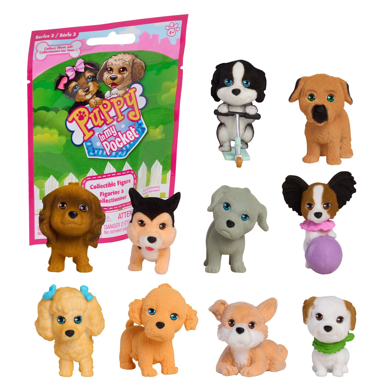 Puppy in My Pocket Collectible Mini Figure, Assorted Characters, 1-ct. — coming to Dollar Tree Oct 30, 2026