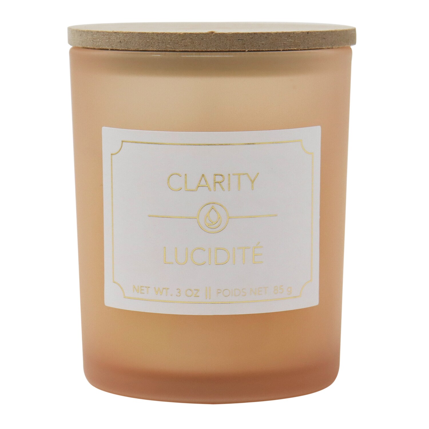 Clarity Scented Candle In A Glass Jar, 1-ct. — coming to Dollar Tree Sep 7, 2026