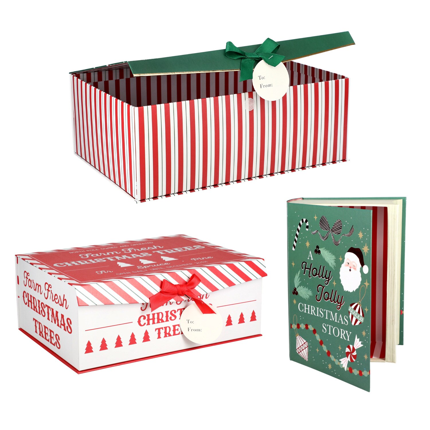 Christmas House Festive Gift Box, Assorted Sizes. — coming to Dollar Tree Sep 4, 2026