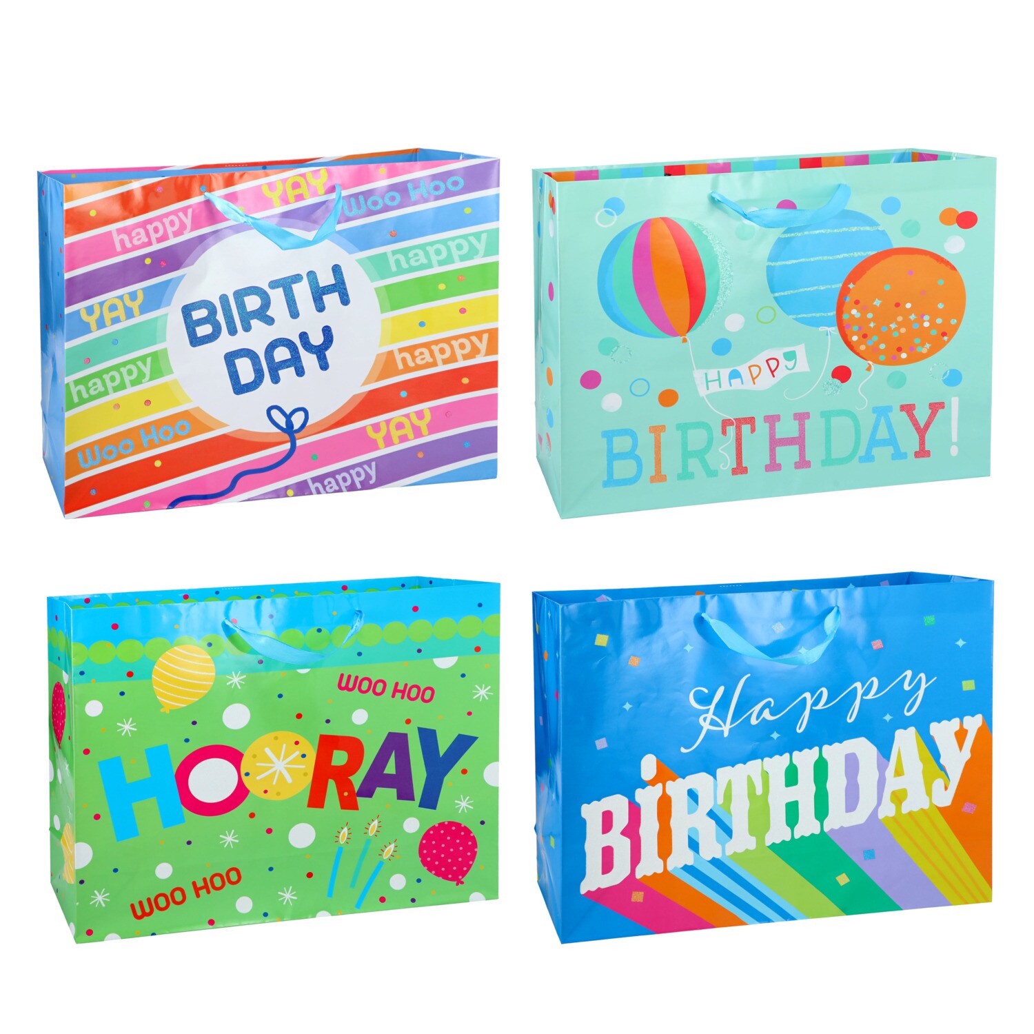 Extra Large Birthday Gift Bag, Assorted Designs — coming to Dollar Tree Oct 30, 2026
