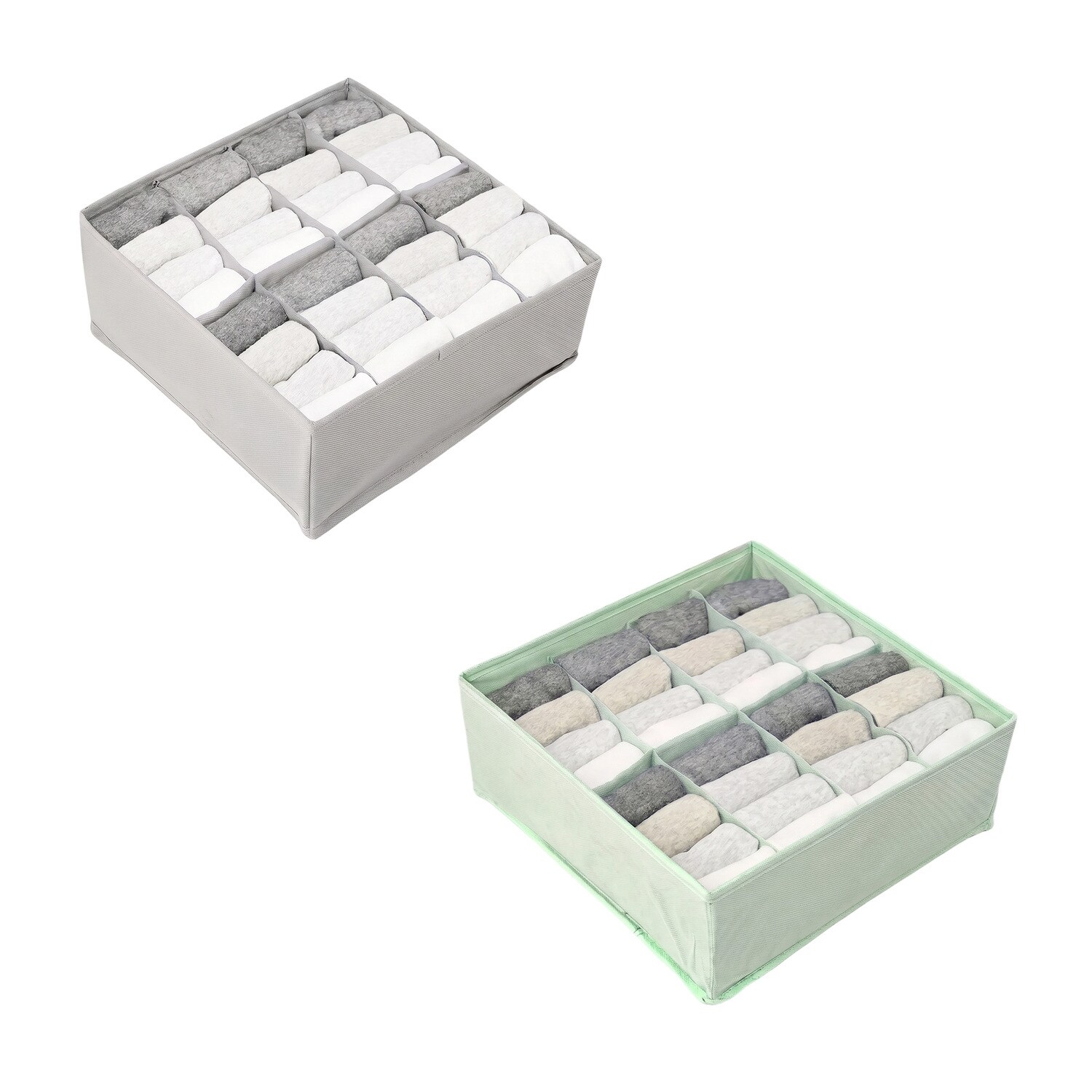 Closet Essentials 8-Compartment Storage Box, Assorted Colors — coming to Dollar Tree Oct 30, 2026