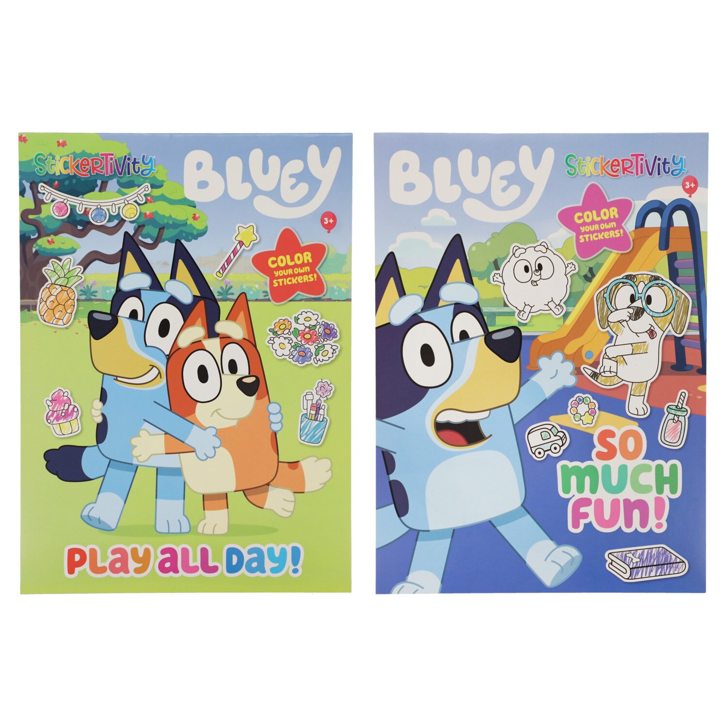 Stickertivity Bluey Sticker Book, Assorted Styles — coming to Dollar Tree Sep 5, 2026