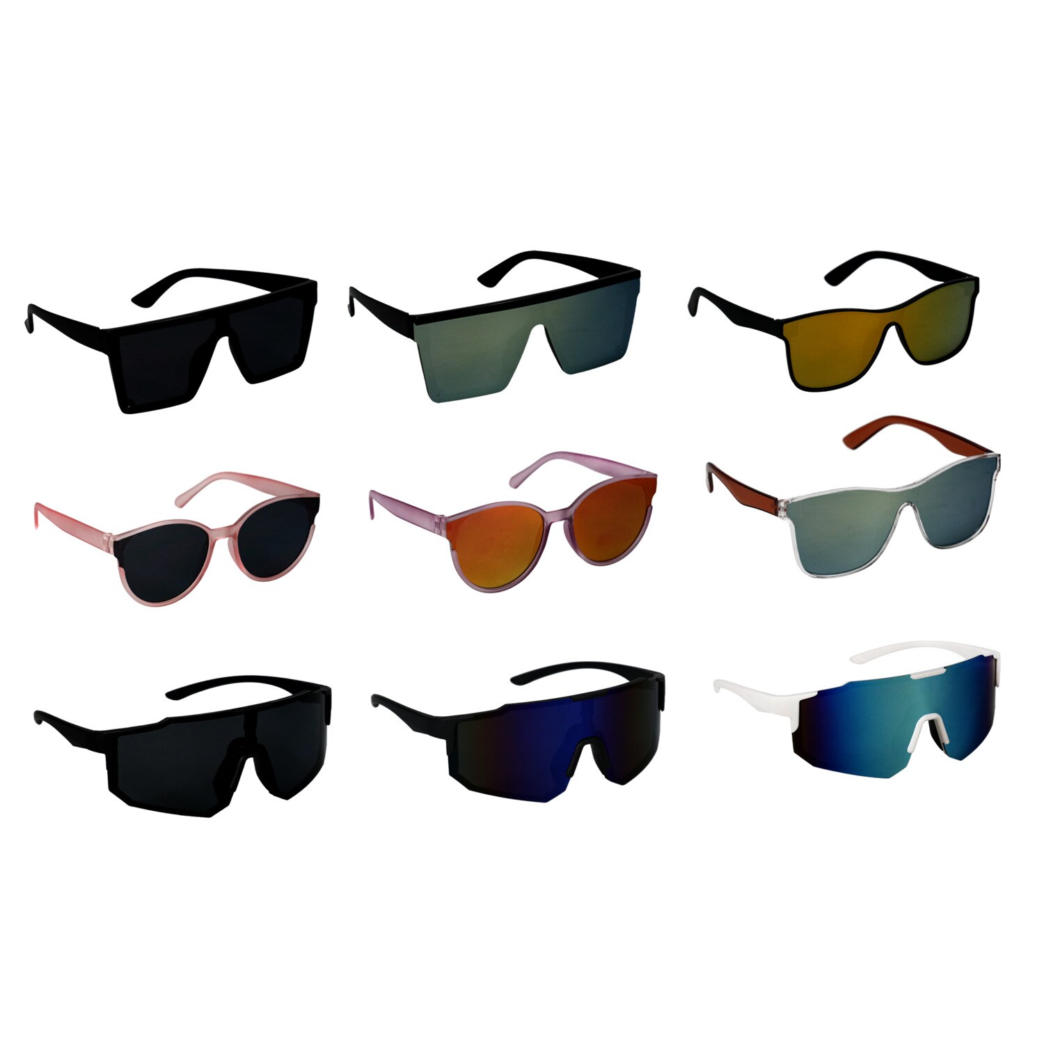 Shield Sunglass, Assorted Styles — coming to Dollar Tree Oct 2, 2026