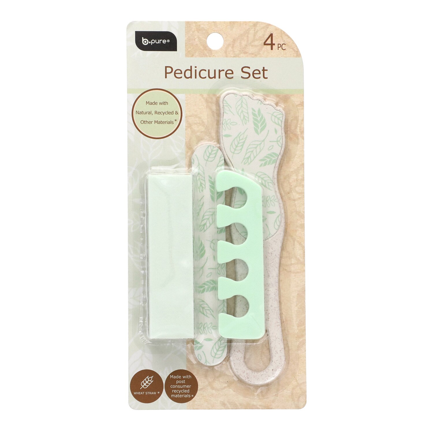 B Pure Eco Pedicure Set, 4 pc Pack. — coming to Dollar Tree Oct 23, 2026