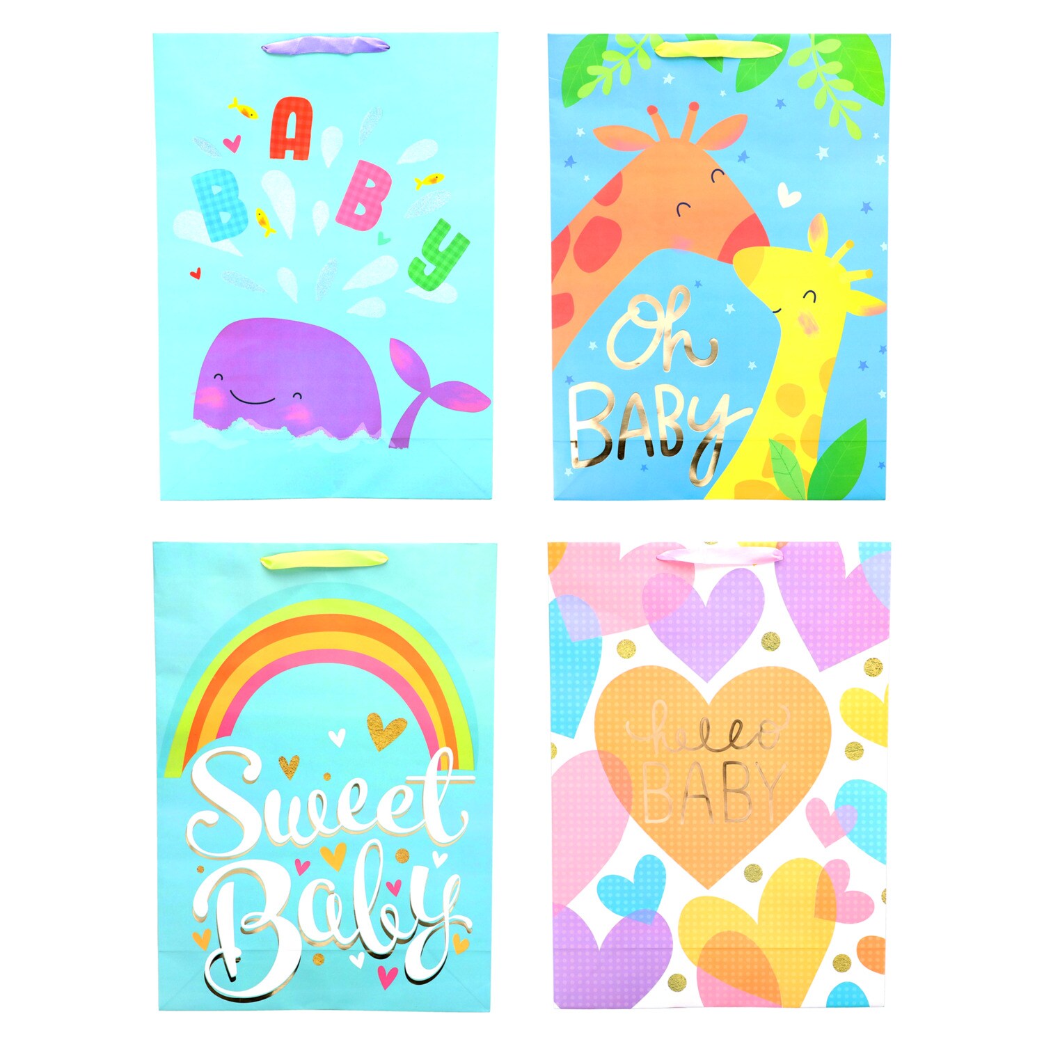 Extra Large Gift Bag For Babies, Assorted Designs — coming to Dollar Tree Sep 25, 2026