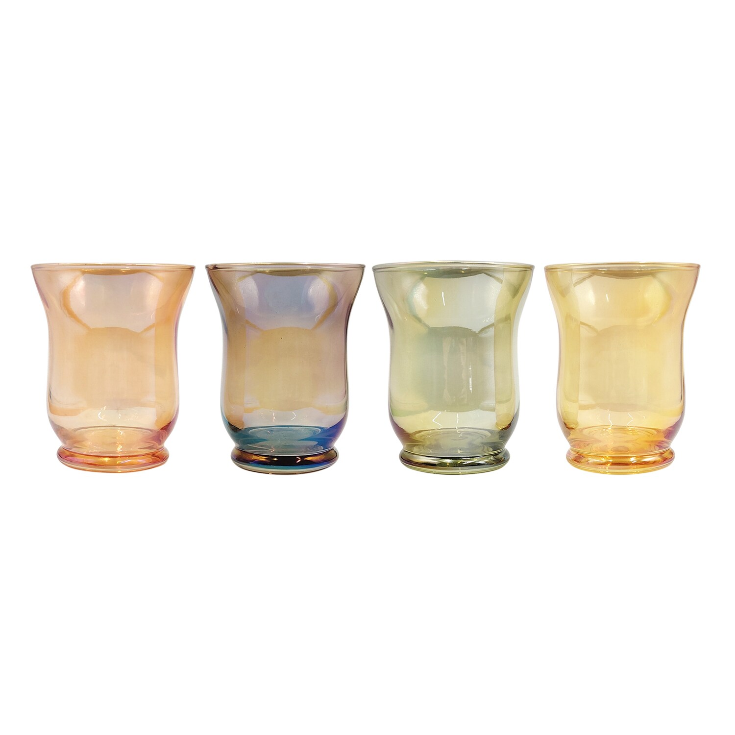 Iridescent Glass Candle Holder, Assorted Colors, 1-ct. — coming to Dollar Tree Sep 25, 2026