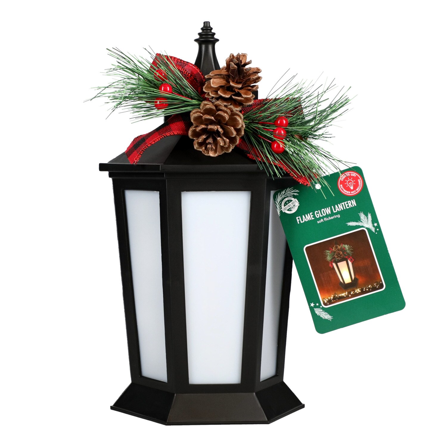 Christmas House flame Glow Hanging Lantern. — coming to Dollar Tree Sep 2, 2026