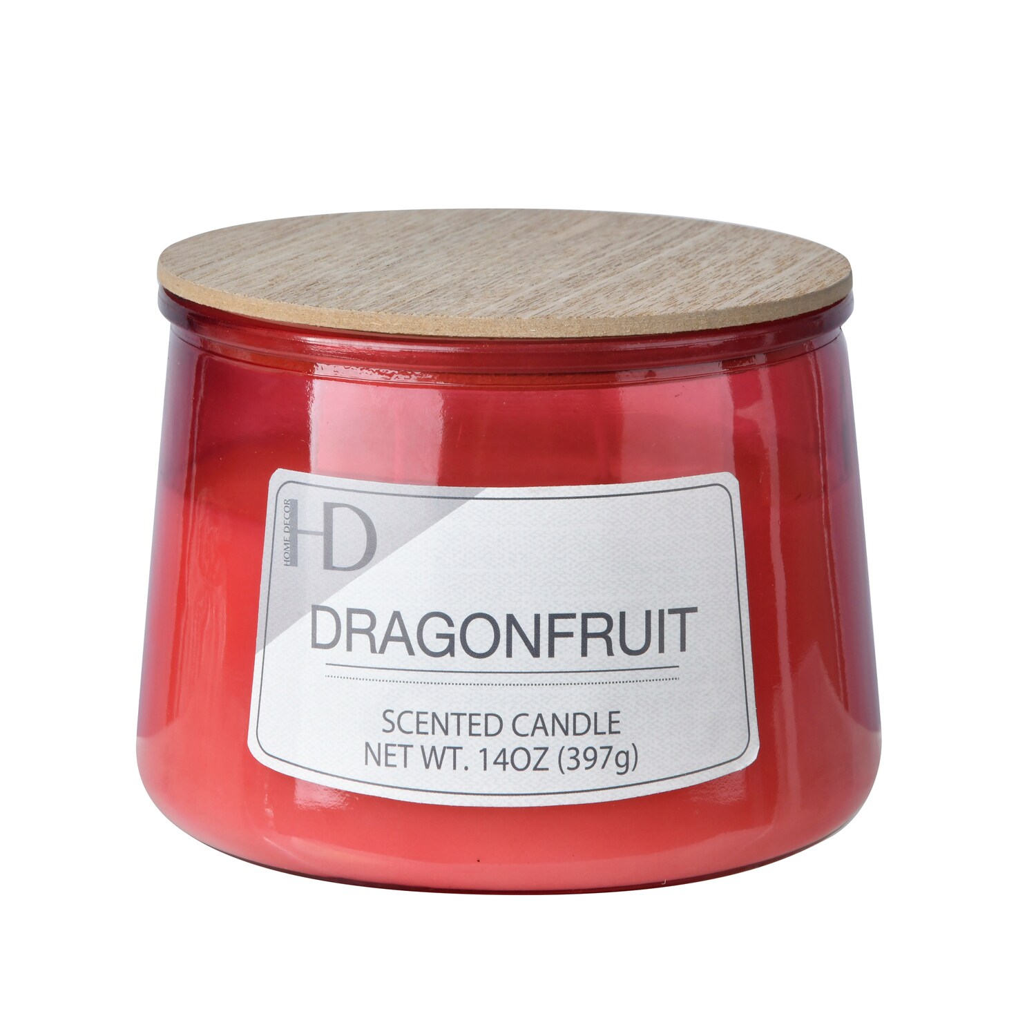 Glass Dragonfruit Scented Candle, 1-ct. — coming to Dollar Tree Aug 28, 2026