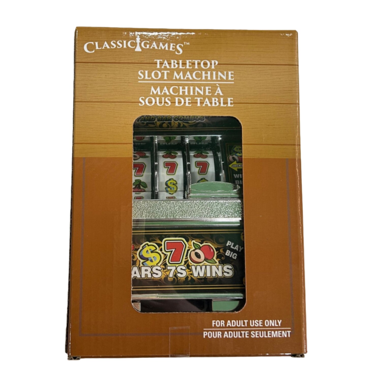 Classic Games Tabletop Slot Machine, 1 ct. — coming to Dollar Tree Oct 28, 2026