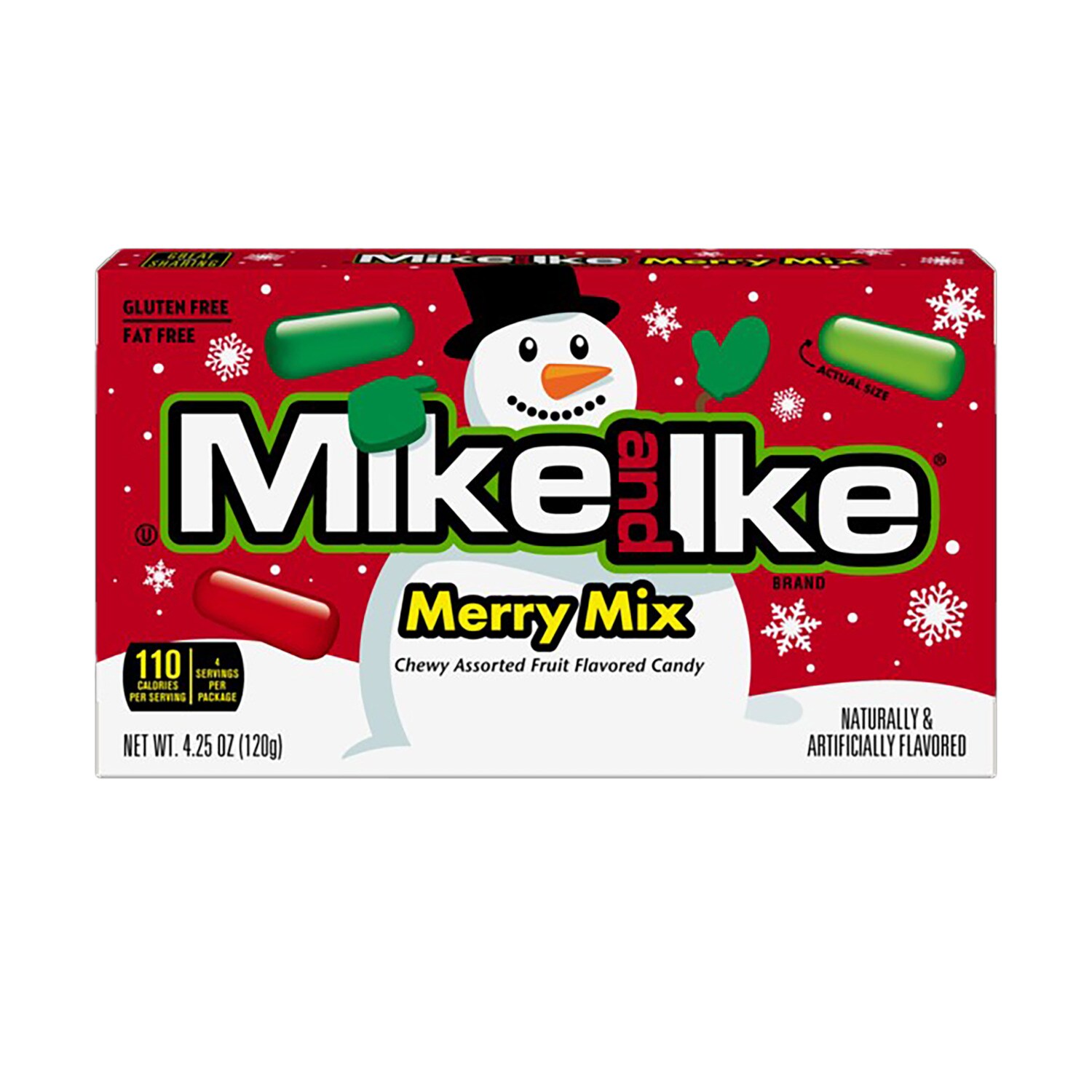 Mike and Ike Merry Mix Christmas Box Candy. — coming to Dollar Tree Sep 10, 2026