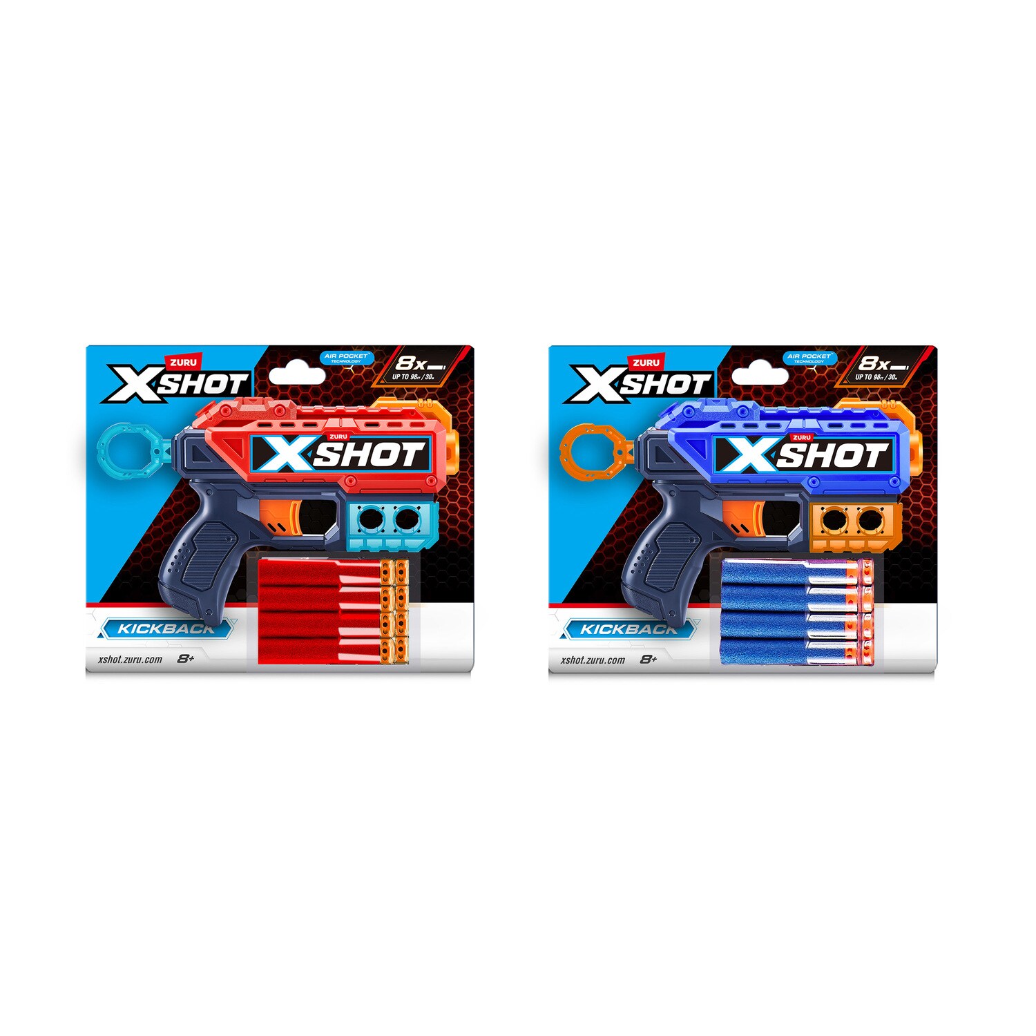 X-Shot Foam Dart Guns With Darts, Assorted Colors, 9-pc Pack. — coming to Dollar Tree Sep 16, 2026